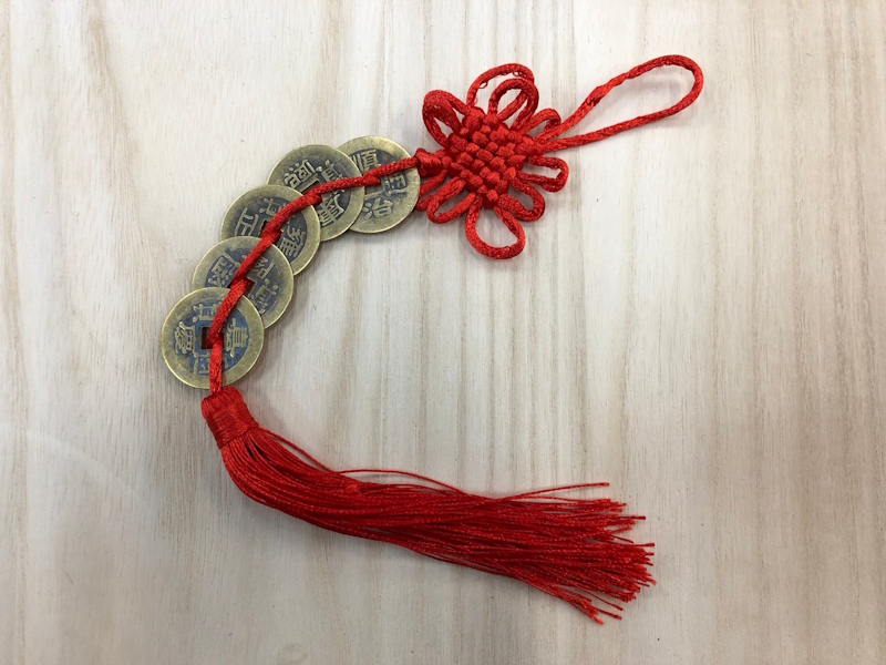 Monedas Feng Shui 2.5 cm 5 monedas